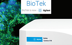 BioTek is now Agilent Laborgerät mit Agilent Logo