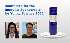 Immunis Sponsorship for Young Science Award with NGI and Szabo-Scandic Logo