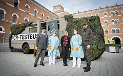 PCR Testbus Bundesheer AT