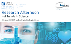 Research Afternoon - Hot Trends in Science
