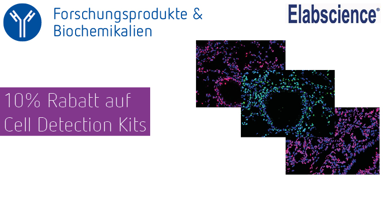 10% Rabatt auf Cell Detection Kits von Elabscience