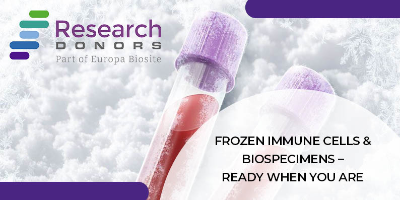 Frozen immune cells & Biospecimens
