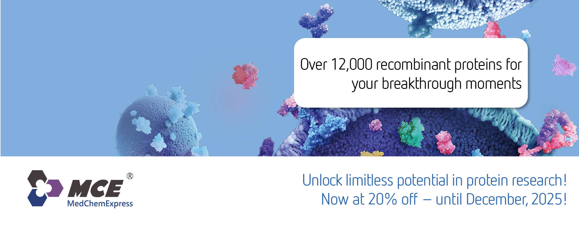 Over 12,000 recombinant proteins for your breakthrough moments