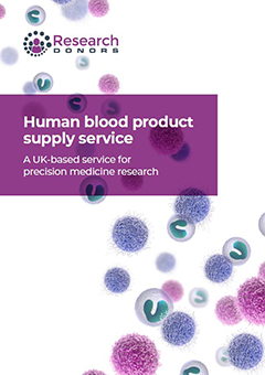 Research Donors menschliche Blutprodukte