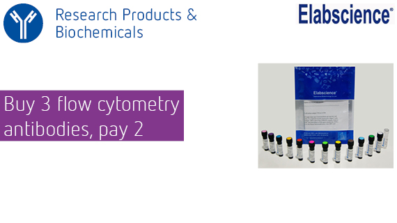 Buy 3 flow cytometry antibodies pay 2