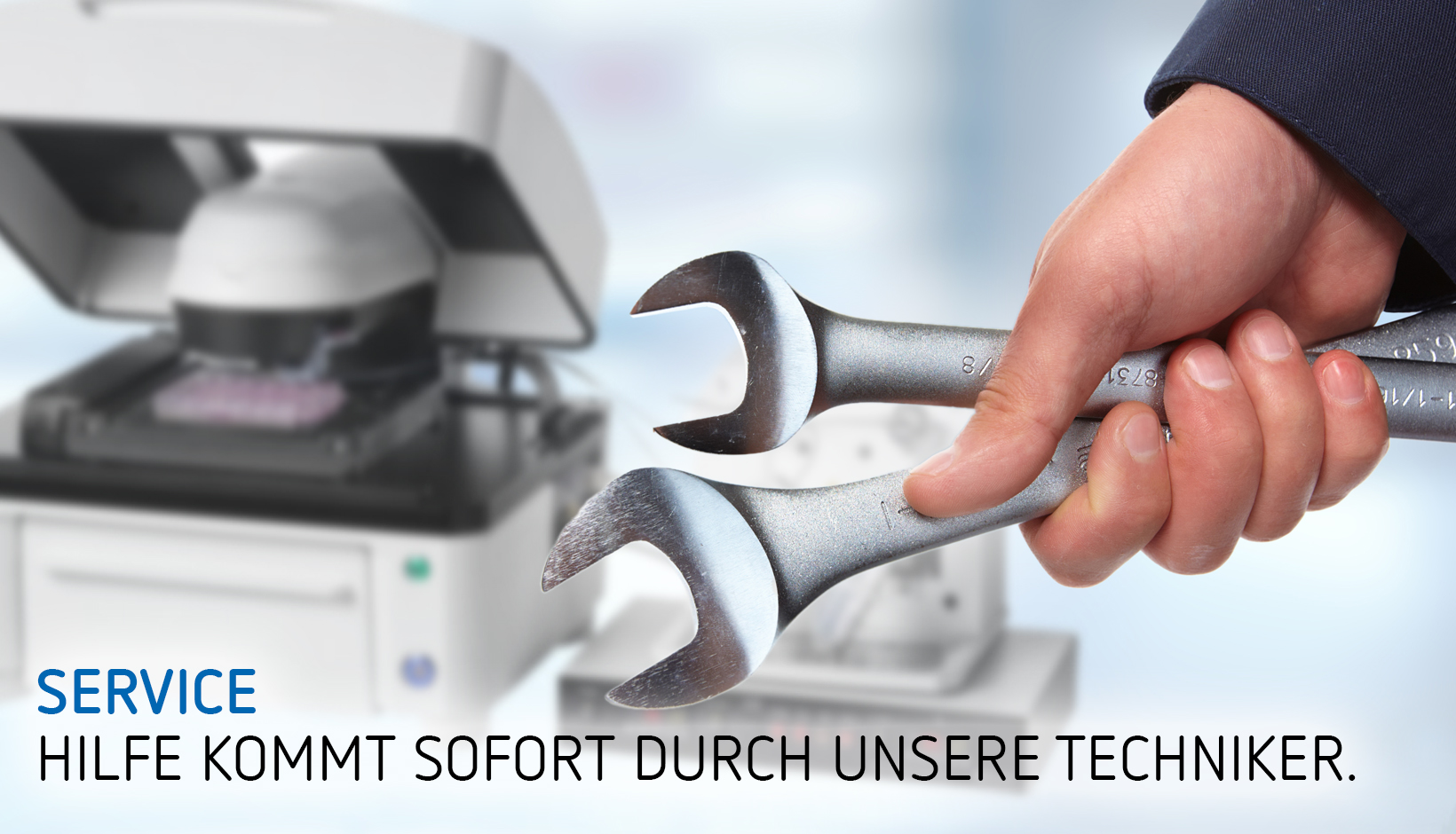 Service Hilfe kommt sofort durch unsere Techniker
